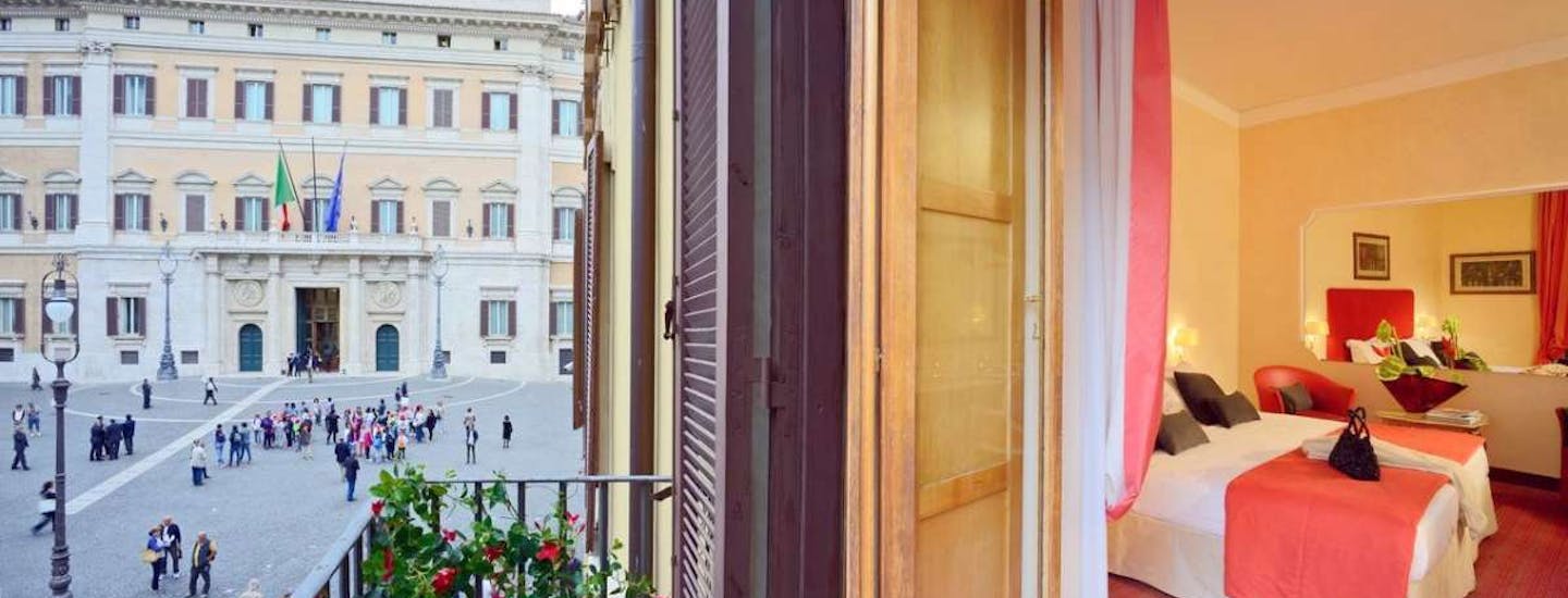 Bo på ett billigt hotell i centrala Rom med Escapeaway