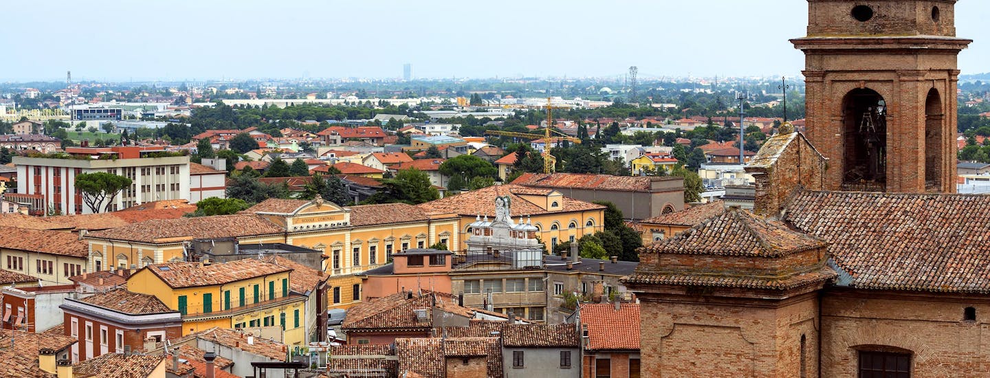 Stad Santarcangelo di Romagna Emilia Romagna Italien