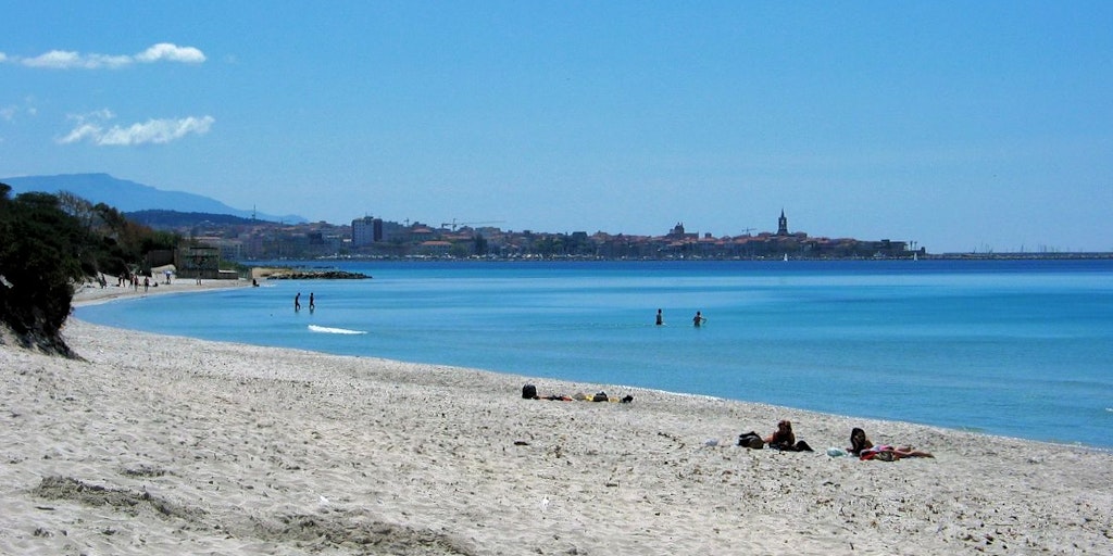 View of Alghero from Maria Pia beach