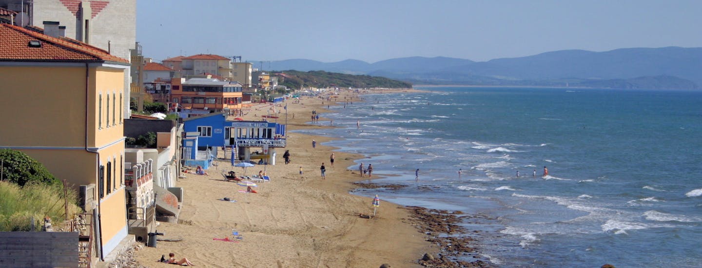 Stranden i San Vincenzo