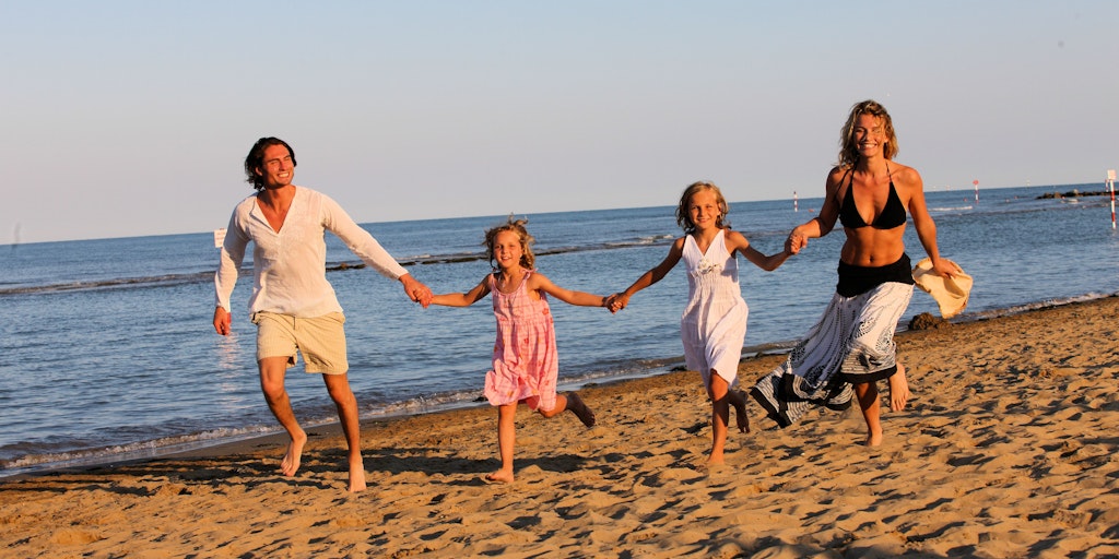 Beach holiday for the whole family in Lignano