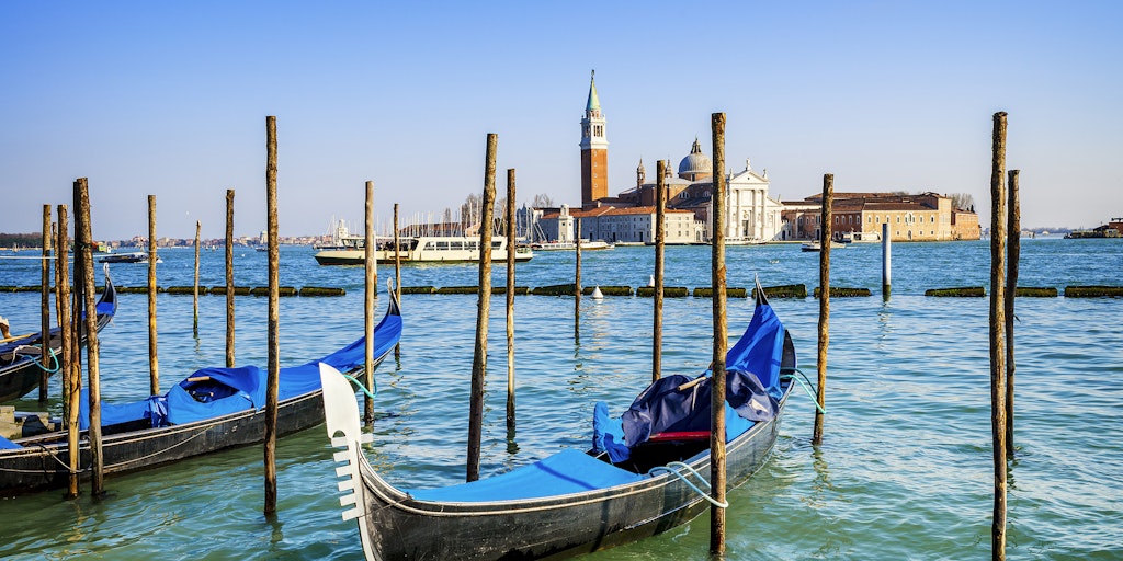 Les gondoles à Venise