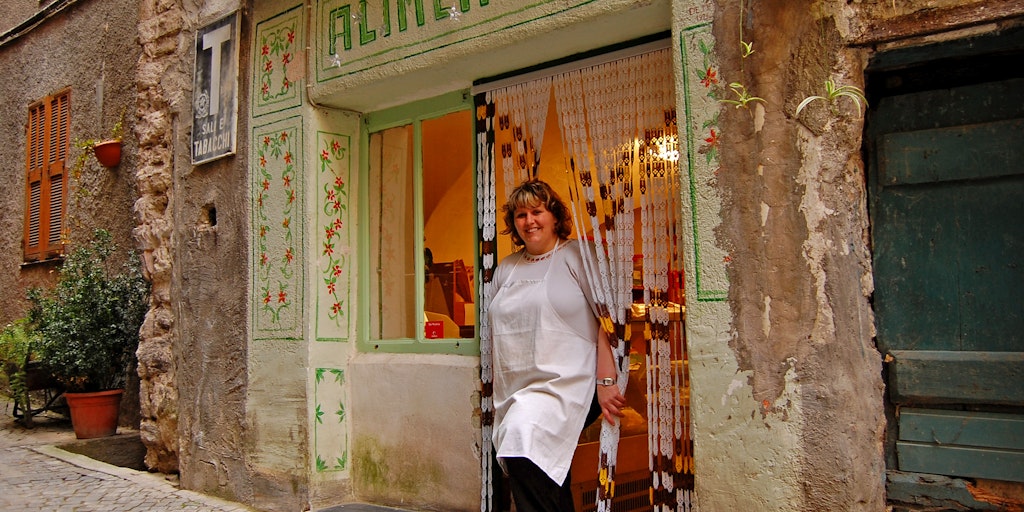 Épicerie dans le village de Rocchetta Nervina