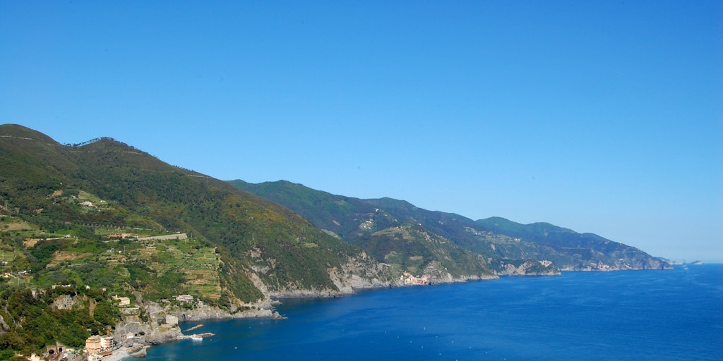 View over the Cinque Terre
