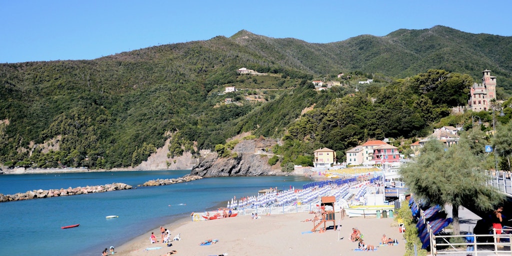 The seaside resort Moneglia