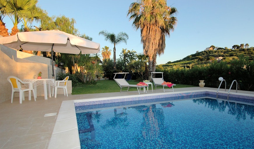Villa Azzurra Villa with Pool Terrasini Sicily
