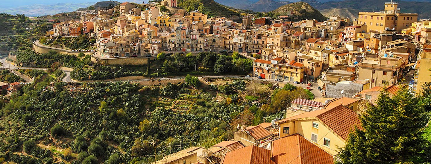 Ferie i Centuripe Sicilien