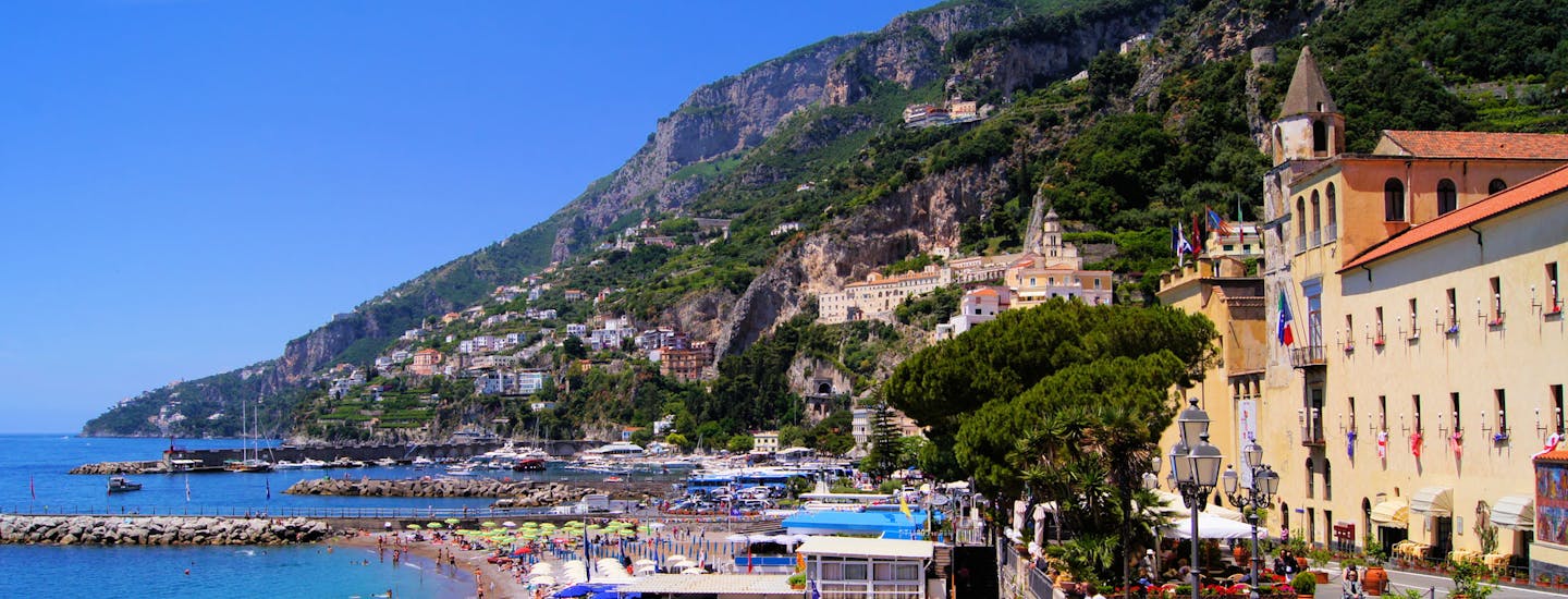 Kystbyen Amalfi i Campania ss jpg