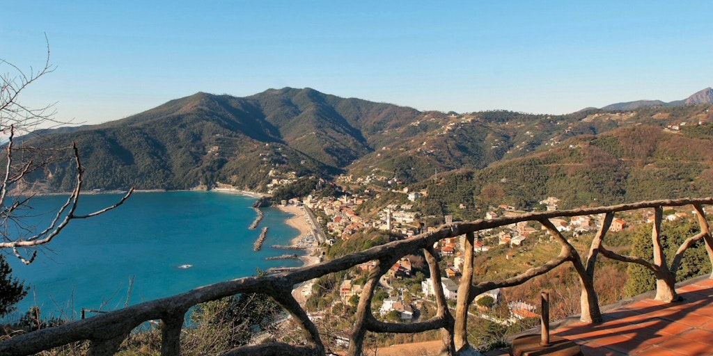 View of Moneglia from the terrace