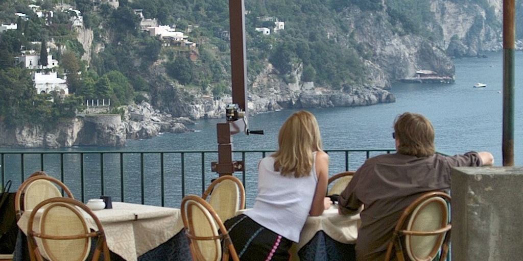 Enjoy the beautiful views from the city centre of the Amalfi Coast