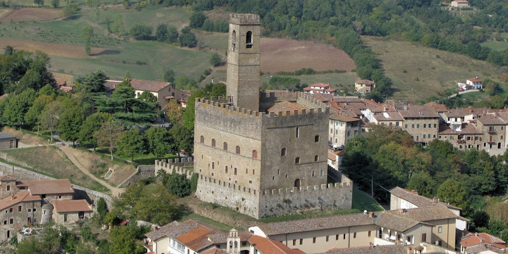 Le château de Poppi est le symbole du Casentino