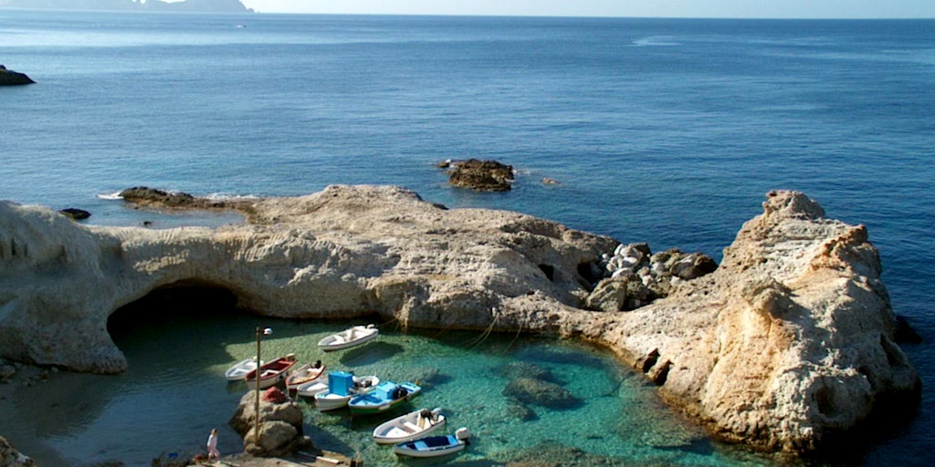 Ponza, île au large du Latium