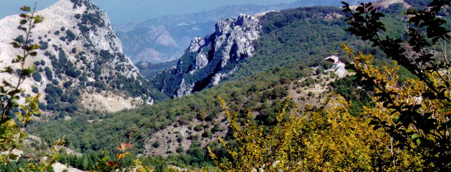 Semester i Madonie Naturreservat Sicilien