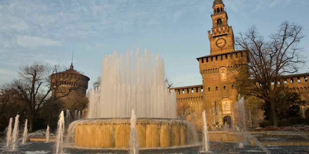 Le château Castello Sforzesco