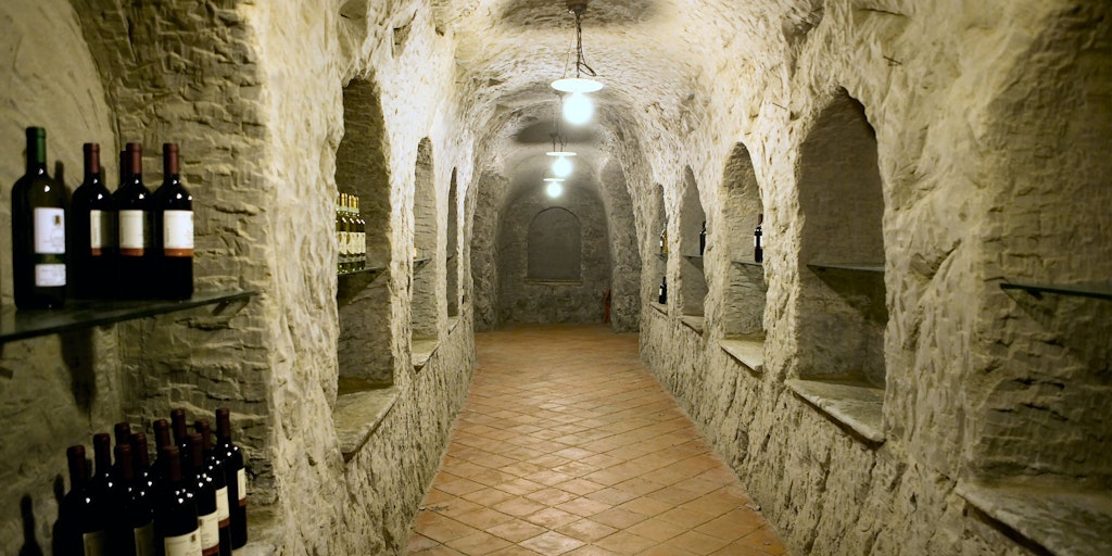 <p>The wine cellar</p>
