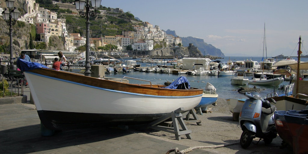 The port of Amalfi