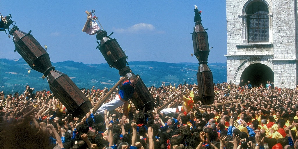 Le festival folk de Gubbio