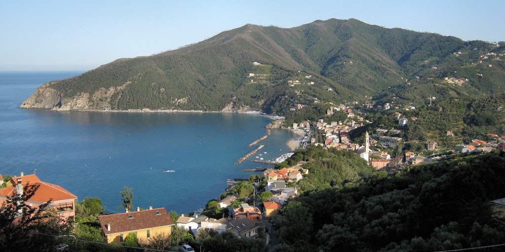 View of Moneglia from Lemeglio