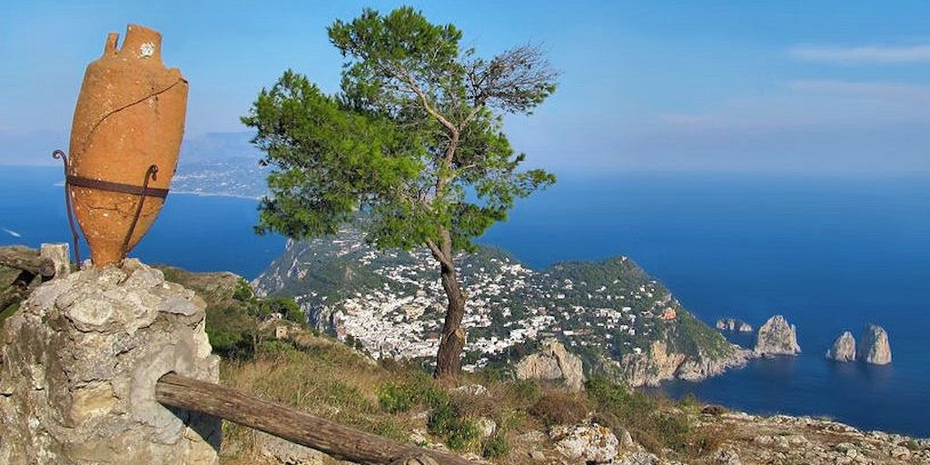 View from Capri highest point