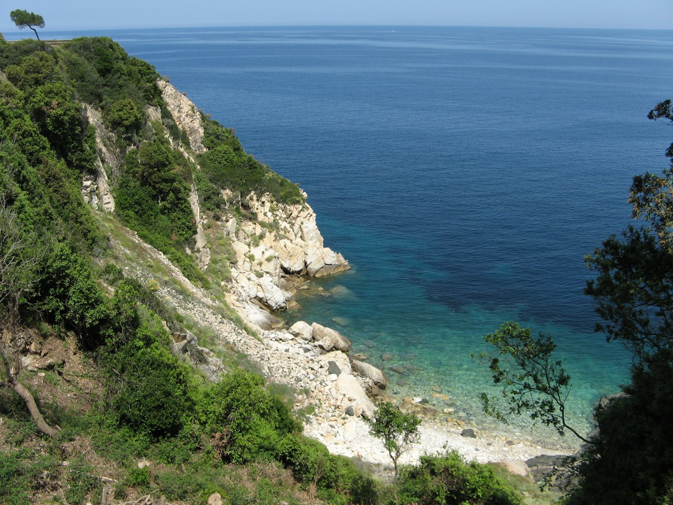Maisons de vacances, appartements et hôtels sur L'île d'Elbe, Italie