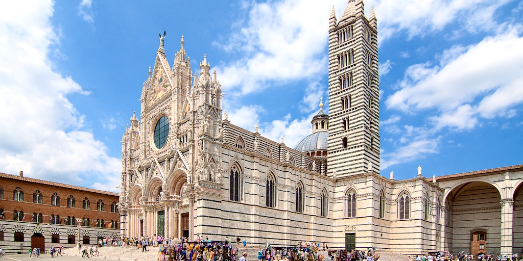 The cathedral in Siena