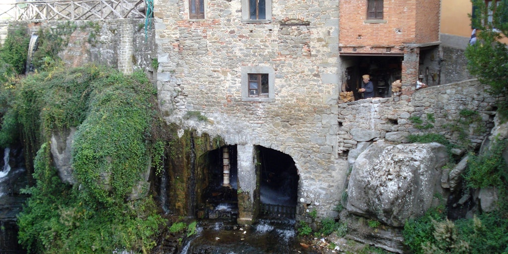 The old mill in Loro Ciuffenna