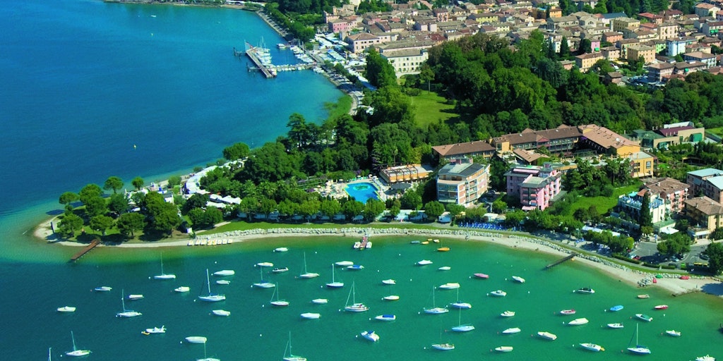 Parc Hotel Gritti from the air