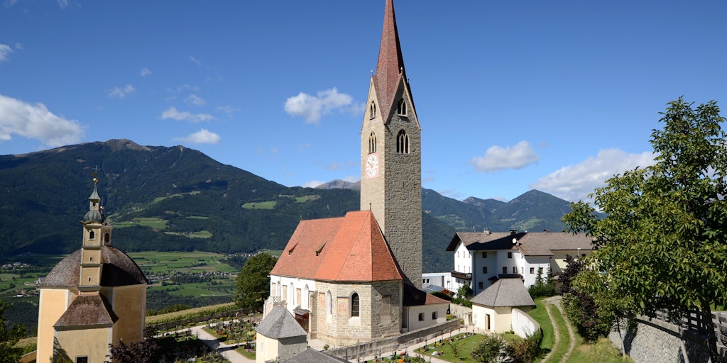 Le village de Sant'Andrea près de Brixen